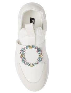 Karl Lagerfeld Charlee Brooch sneaker 7 7.5 8